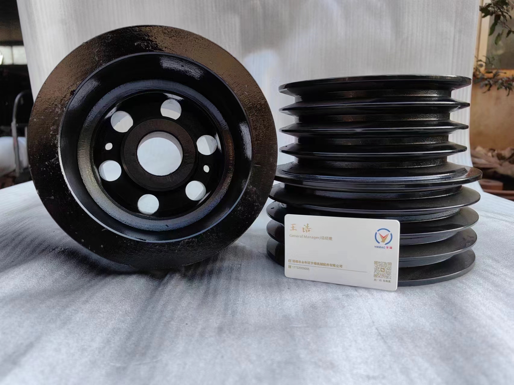 A.B.C.D.E.V型铸钢件.球墨铸件.灰铁铸件--皮带轮