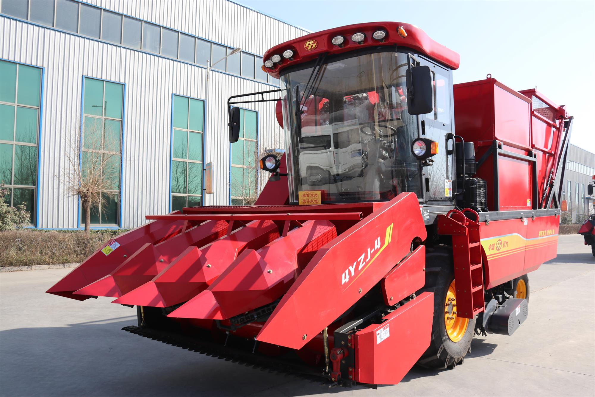 4YZJ-4玉米收获机