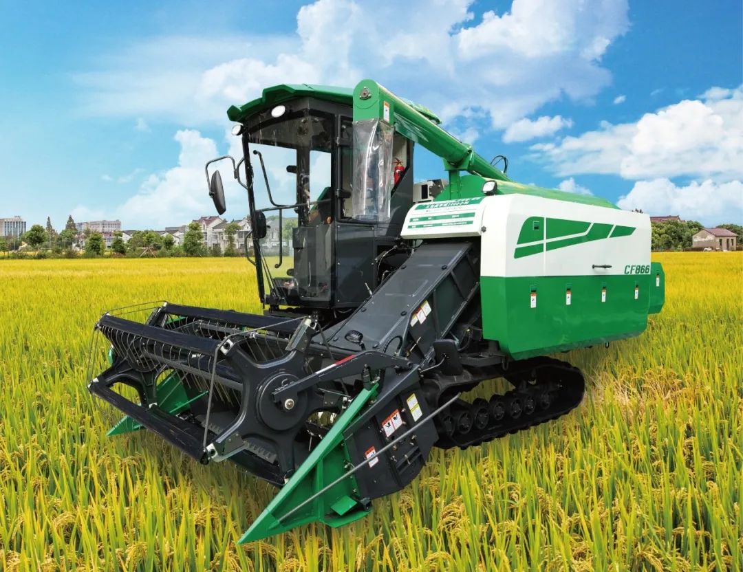 CF866全喂入履带式联合收割机