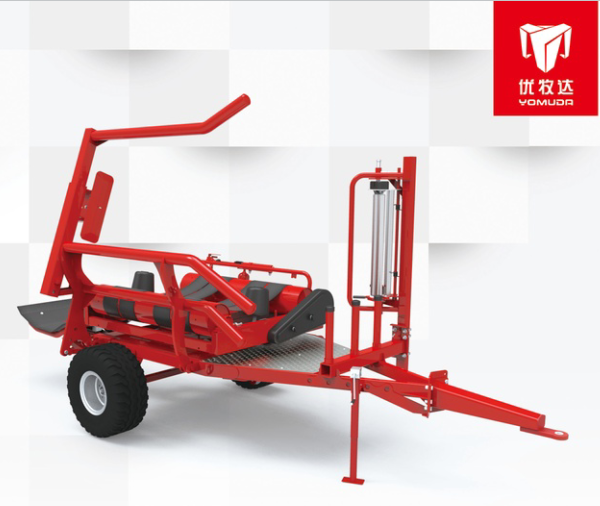 9CM-1.2圆草捆缠膜机优牧达7112青贮裹包机