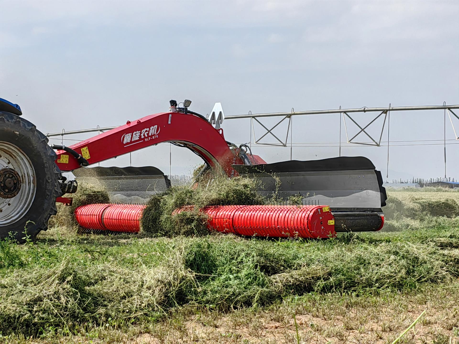 9LP-870皮带式搂草机