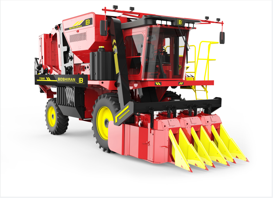 4MZD-3A三行打包采棉机