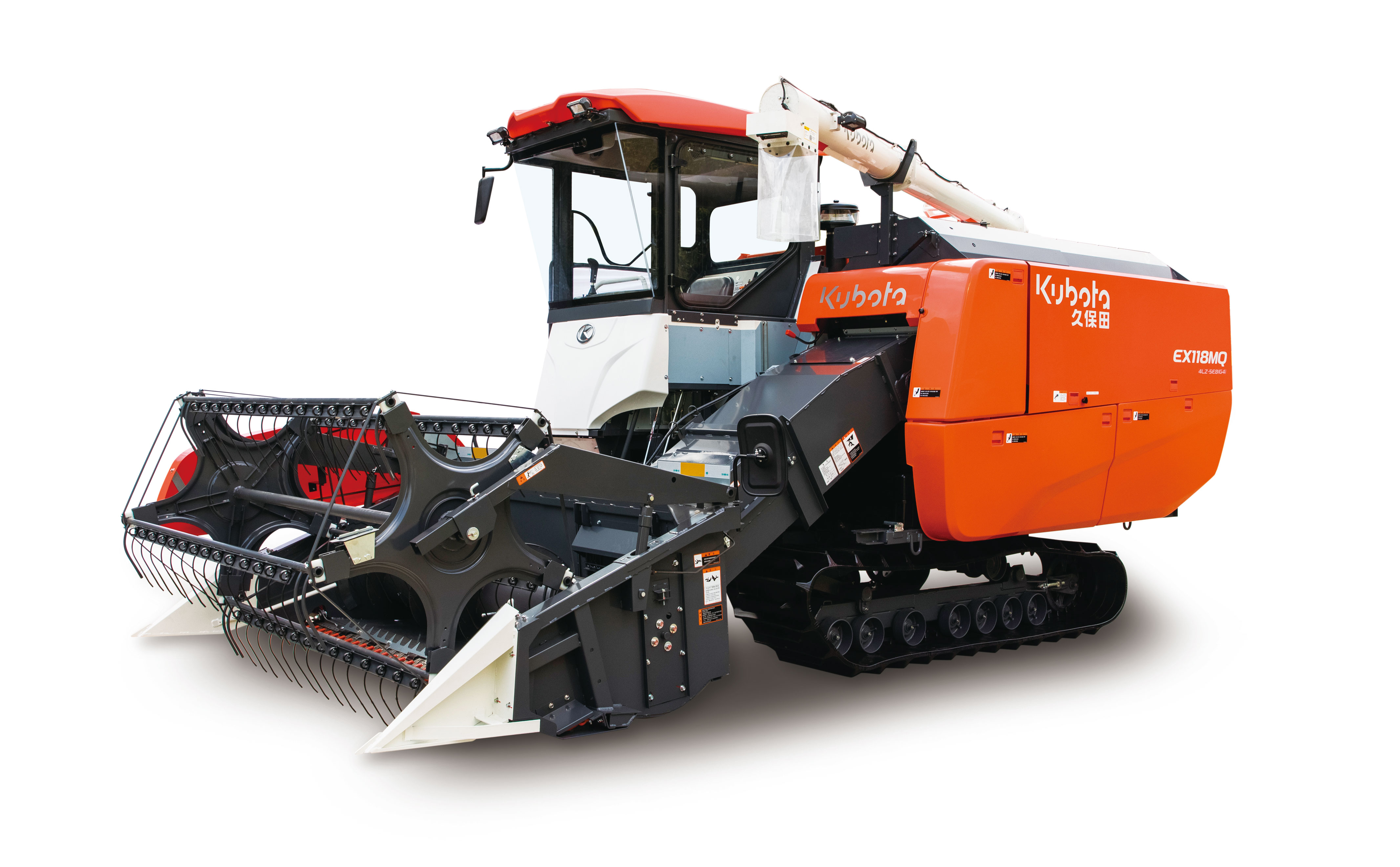 4LZ-5E8(G4) （宣传型号：EX118MQ）全喂入收割机 