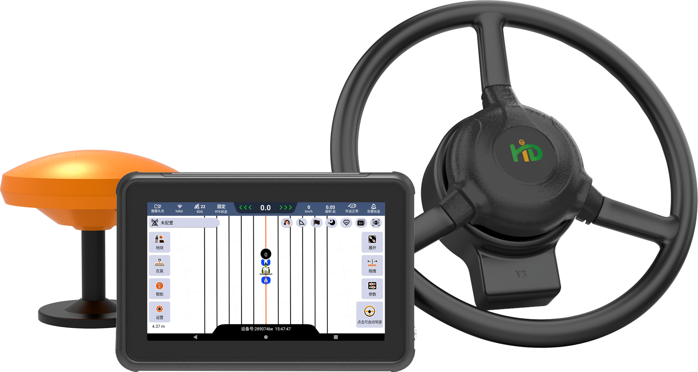 HD408HD408北斗农机自动驾驶系统