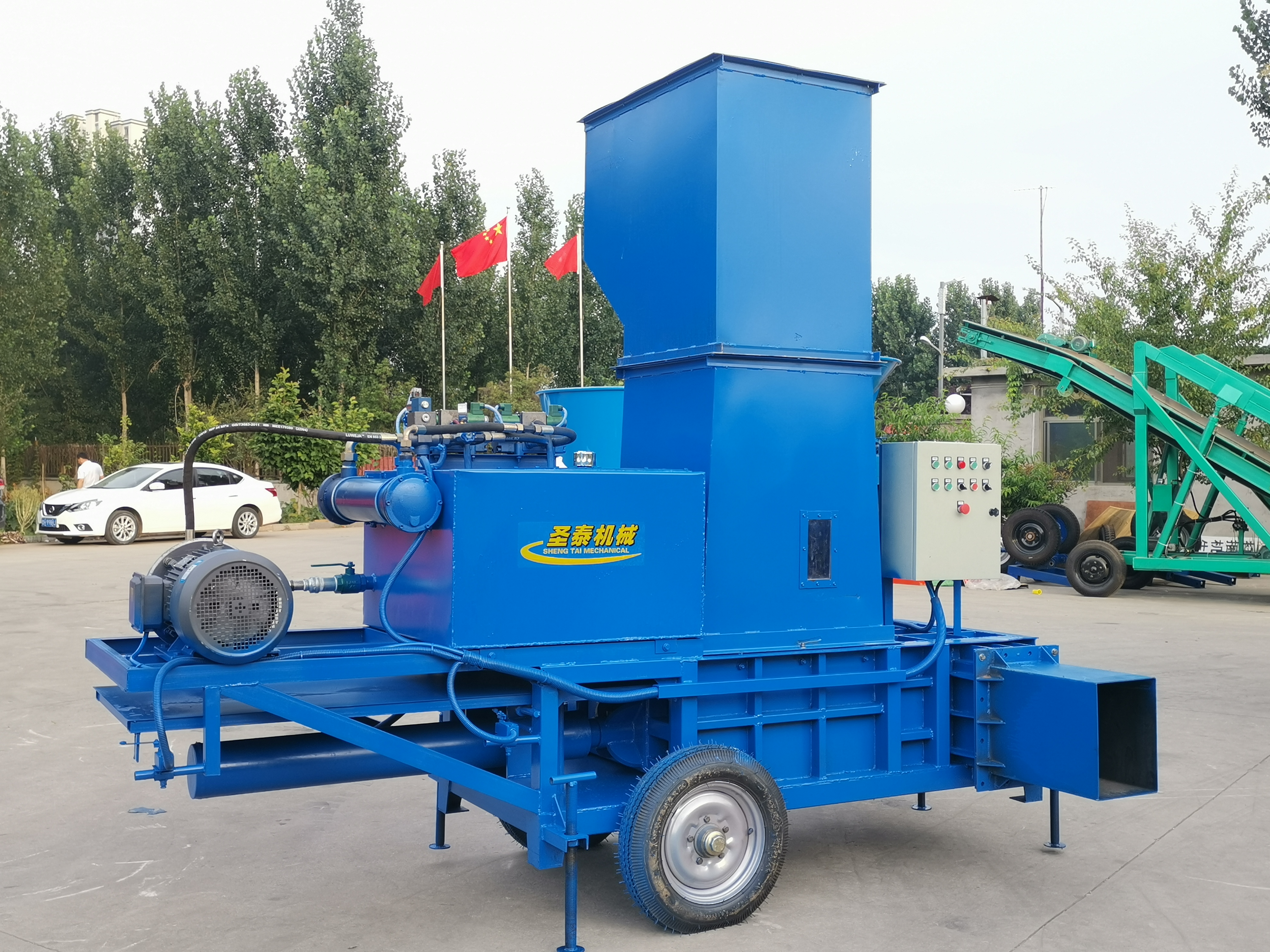 9YF-5A方草捆压捆机