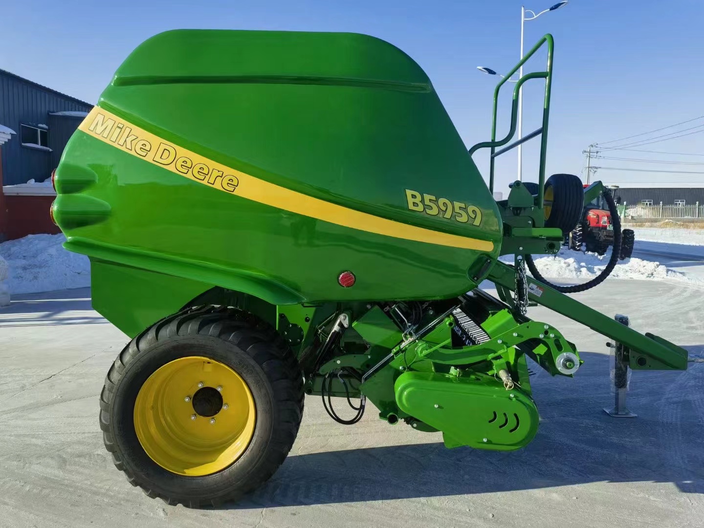 9YG-2.2B圆草捆打捆机