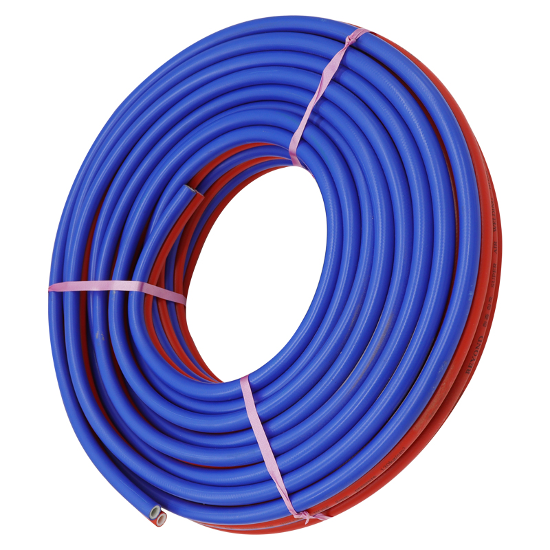 密编织，三胶两线焊接管、氧气乙炔管