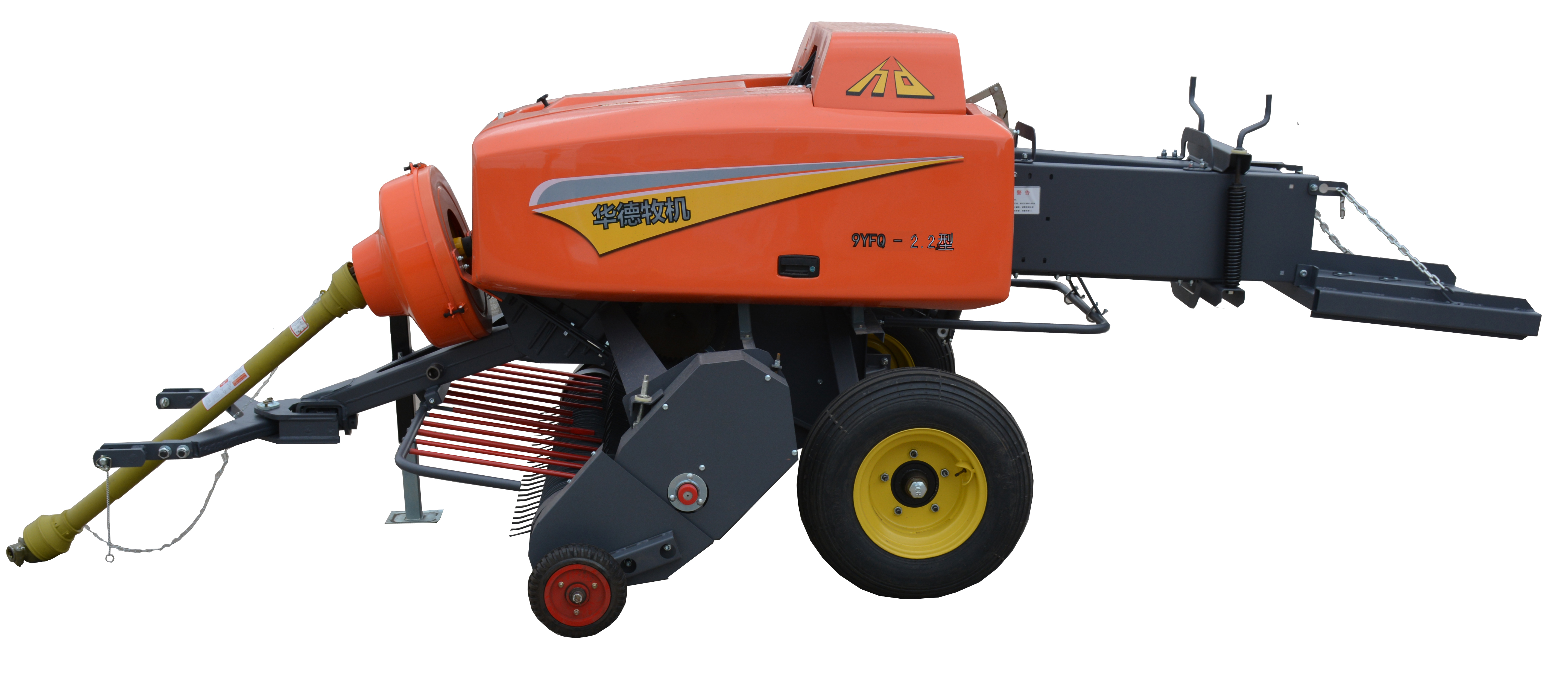 9YFQ-2.2型跨行式方草捆捡拾压捆机