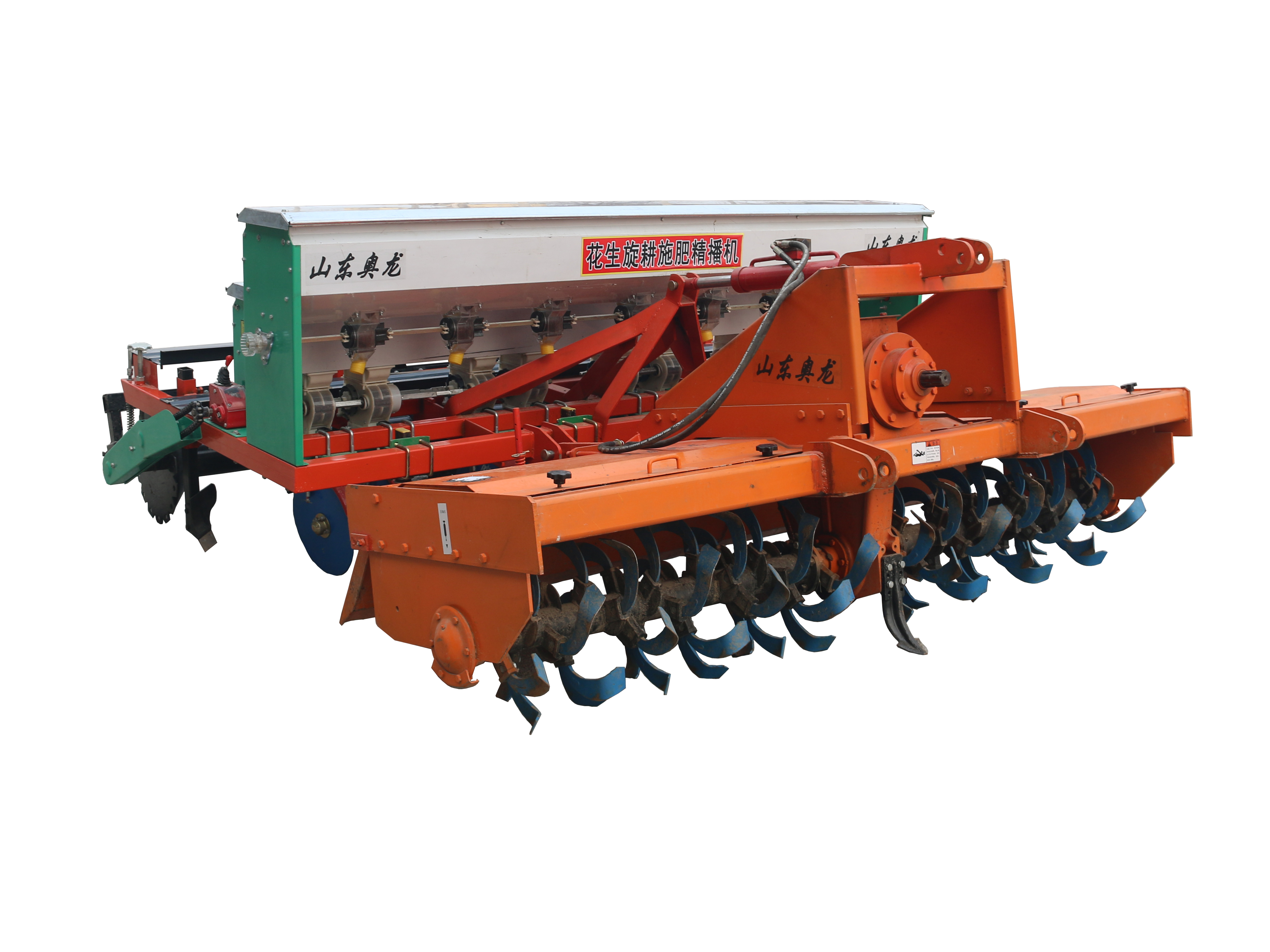 2BFGHL-8(4)花生旋耕施肥起垄精播机