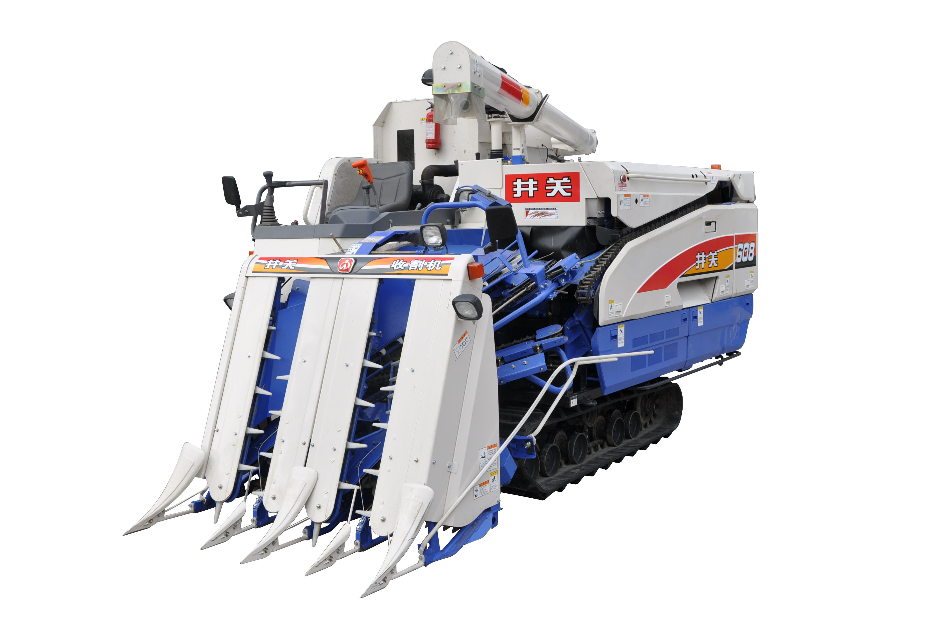 HF608G半喂入收割机