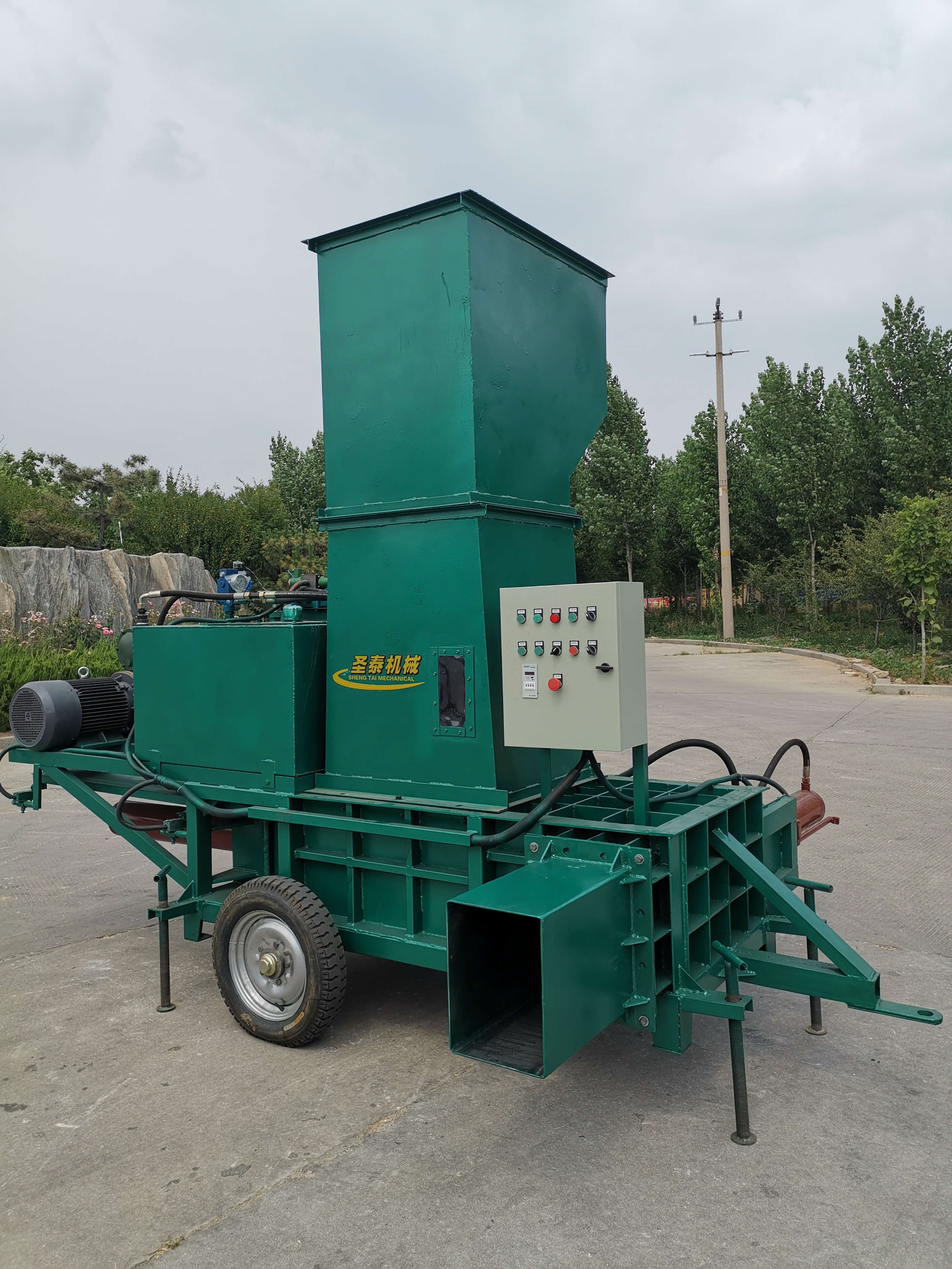 9YFT-5青贮打包机