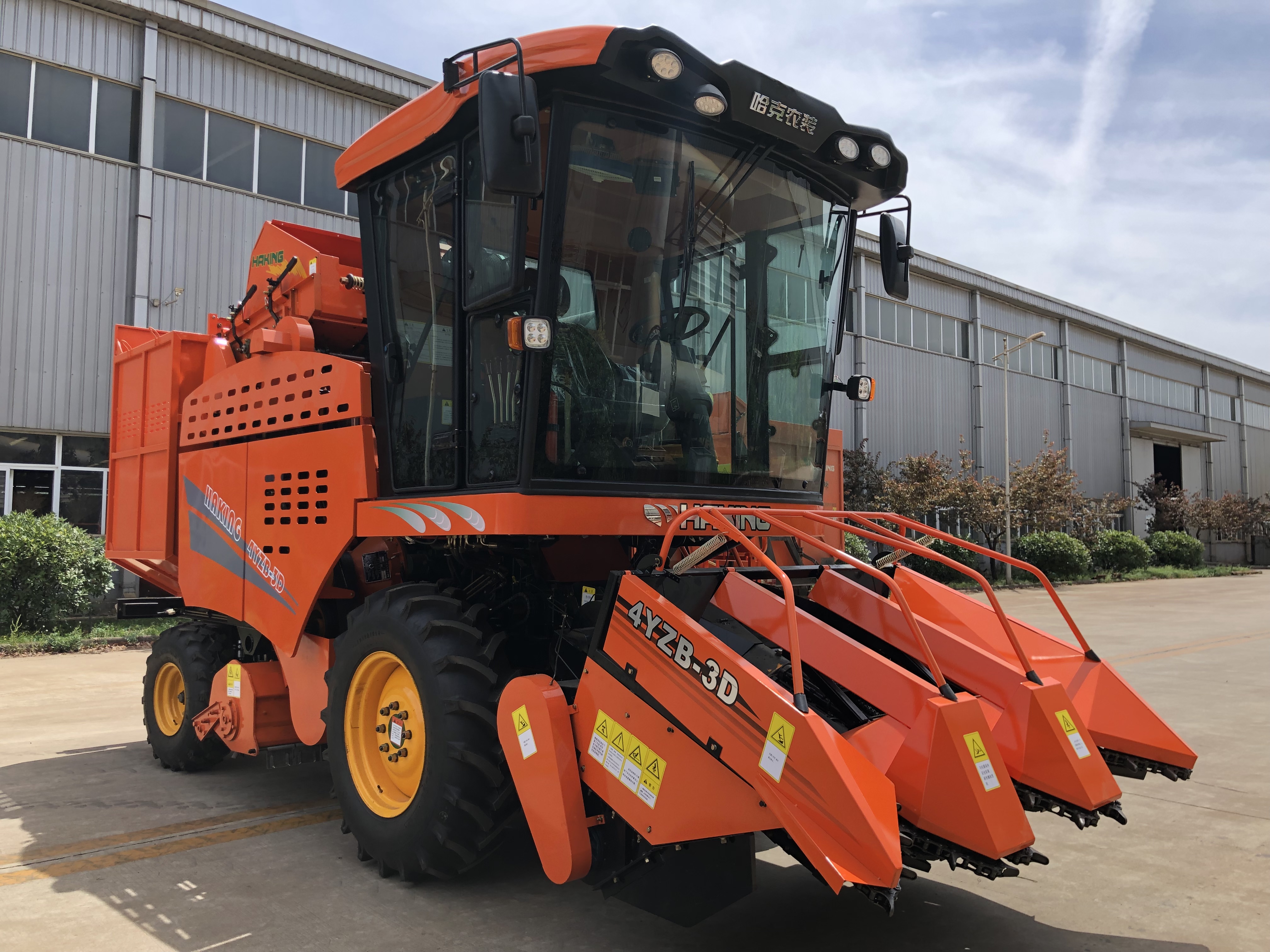 4YZB-3B自走式玉米收获机