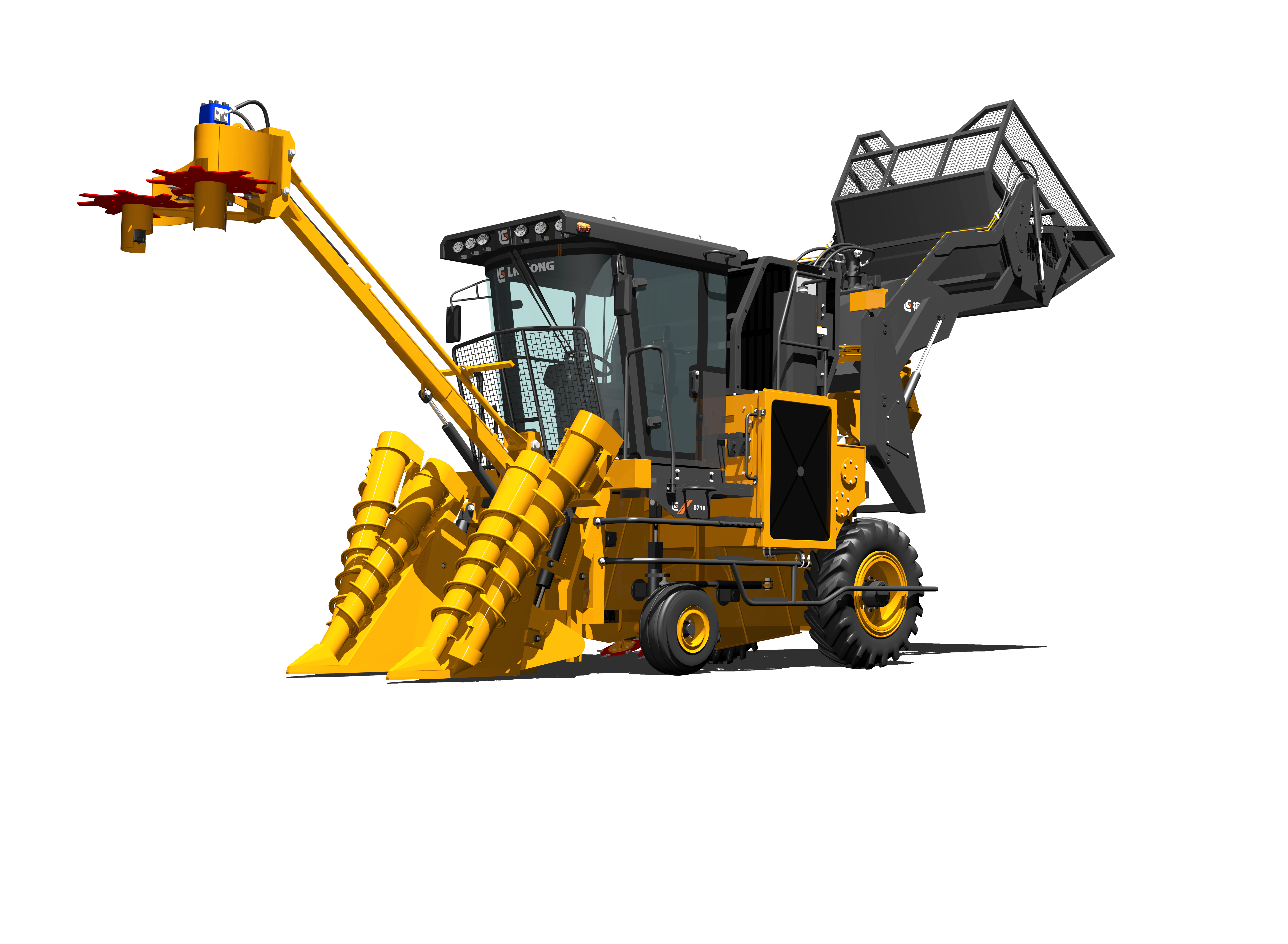 4GQ-1C甘蔗收获机