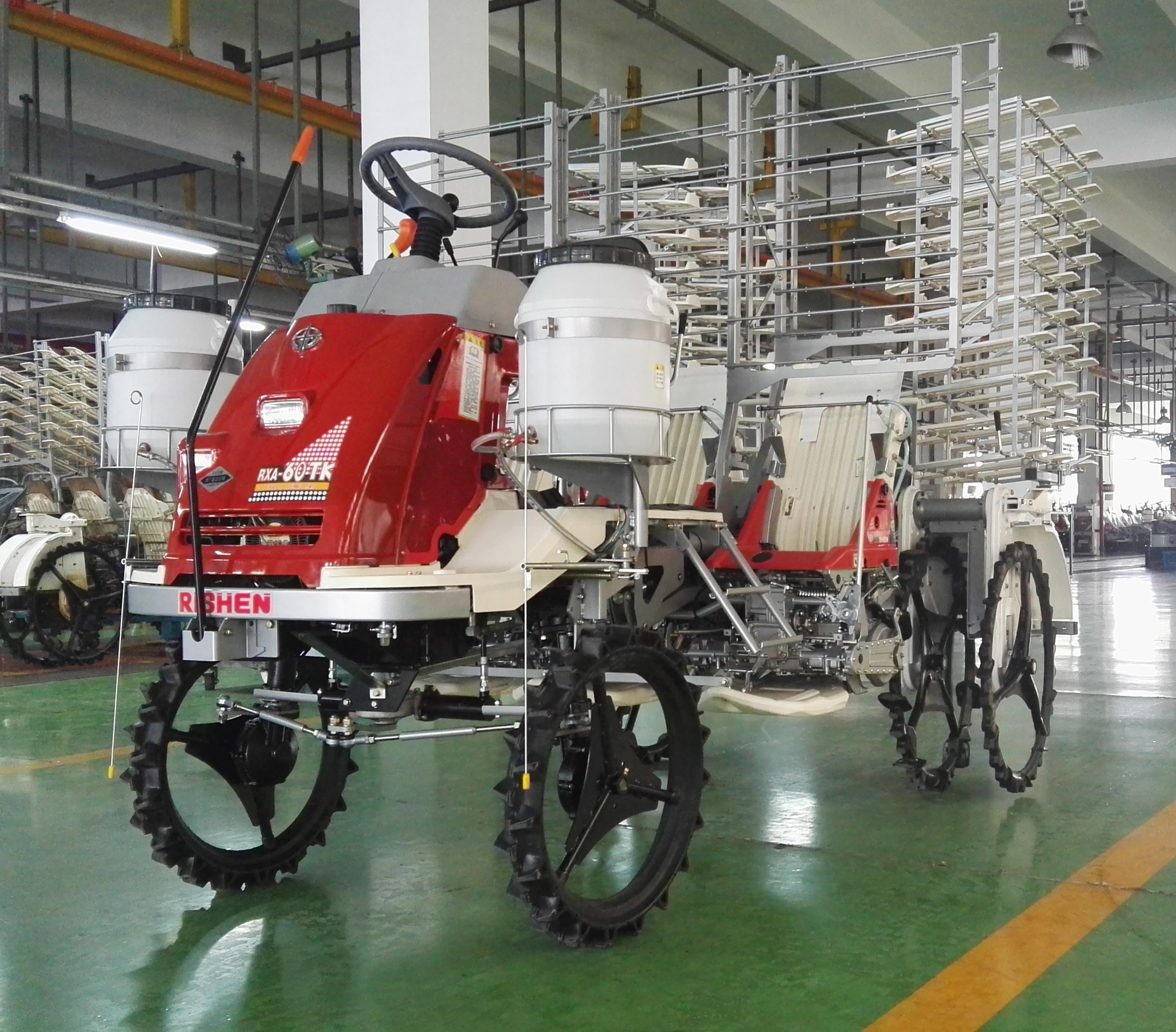 2ZB-6AK（RXA-60TK）水稻钵苗宽窄行双人乘坐式高速插秧机